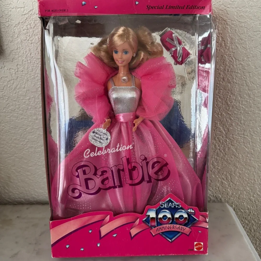 Vintage 1986 Celebration Barbie Sears 100th Anniversary Special Limited Edition